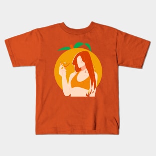 Orange Orange Kids T-Shirt